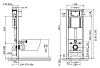 Инсталляция Cersanit Aqua 40 с безободковым унитазом City New Clean On, крышка микролифт