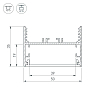 Коннектор L-образный Arlight SL-Line-5035 030116