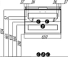 Тумба под раковину Aquaton Леон 65 1A187001LBPS0, белый