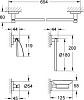 Набор аксессуаров для ванны Grohe Essentials 40344001