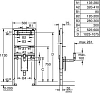 Инсталляция для раковины Grohe Rapid SL 38625001