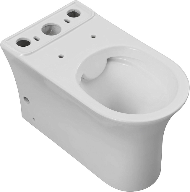 Чаша напольного унитаза Aquanet Roll Roll-C белый