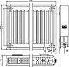 Радиатор стальной Kermi FKV 220320 тип 22