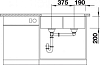 Кухонная мойка Blanco Subline 350/350-U 523576 алюметаллик