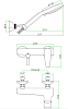 Зеркало 110х65 Jacob Delafon Presquile EB1110-NF 110 см