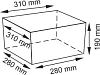 Корзина Wasserkraft Dinkel WB-580-M