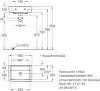 Раковина 45 см Geberit (Keramag) Renova Nr. 1 Plan 272148000, белый