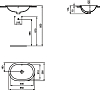 Раковина Ideal Standard Connect E504801 55 см