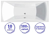 Акриловая ванна C-Bath Talia CBQ004002 белый