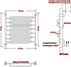 Полотенцесушитель водяной Ника Curve ЛZ (г) 80/60-6