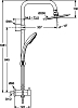 Душевая стойка Ideal Standard Ideal Duo A5689AA