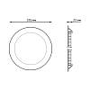 Встраиваемый светодиодный светильник Gauss 939111218