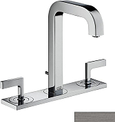 Смеситель для раковины Axor Citterio 39136340, чёрный хром