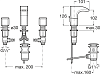 Смеситель для раковины Roca Thesis 5A4450C00