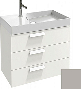 Тумба для комплекта 80 см Jacob Delafon Rythmik EB1309-N21 серый титан глянцевый