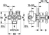 Переключатель потоков Grohe SINFONIA 29010IG0