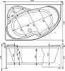 Акриловая ванна Aquanet Allento L 170х75 00205221