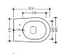 Крышка-сиденье Kerasan Aquatech 379101, белый 