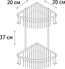 Полка Fixsen FX-858-2 бронза