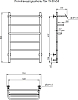 Полотенцесушитель электрический Тругор Пэк сп 19 80х50 32 мм