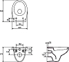 Подвесной унитаз Cersanit Delfi B P-MZ-DELFI