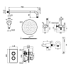 Смеситель для душа Plumberia Selection Ixo KITZXOT18QBO белый