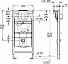 Система инсталляции для писсуаров Grohe Rapid SL 38803001