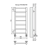 Полотенцесушитель водяной Terminus Контур Контур П6 300x700 хром