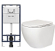 Комплект Am.Pm MasterFit I012710 с подвесным унитазом San More Fiaba SMT971901 с сиденьем микролифт