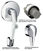 Душ гигиенический Hansgrohe Logis 71666000/32127000/27454000 хром, белый