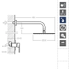 Душевая система Ramon Soler Tzar K3418012NM черный