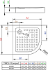 Душевой поддон Radaway Tinos A Compact 80x80 см S4TIA8080-08, белый