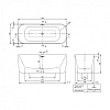 Квариловая ванна Villeroy & Boch Finion 170х70 UBQ177FIN7N100V101 белый