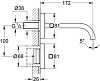 Смеситель для раковины Grohe Allure E 36235000