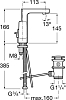 Смеситель для раковины Roca L90 5A4001C00