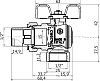 Шаровый кран Stout SVB-0008 1/2 вн-нар полнопроходной с американкой ручка бабочка