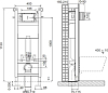 Инсталляция для подвесного унитаза Jacob Delafon E33131RU-NF