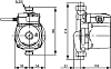 Насос Grundfos UPA 15-90 99547009 DN15 подъём 9 м 160 мм