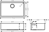 Кухонная мойка Hansgrohe S71 S719-U660 43428800