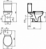 Унитаз-компакт Vidima СеваФреш E408361