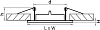 Встраиваемый светильник Lightstar Lega16 011940