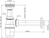 Сифон для раковины Ewrika 0301003020