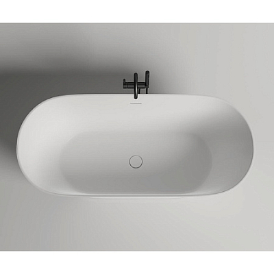 Ванна из искусственного камня Salini Mona180х80 102911G, белый