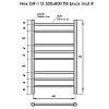 Полотенцесушитель электрический Grois Nex GR-112 50/80 П8 9005 U черный