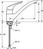 Смеситель Ideal Standard Cerasprint New B5344AA для кухонной мойки