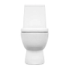 Унитаз-компакт Sanita Luxe Infinity Rimless WC.CC/Infinity/2-SlimDM.Rim/WHT.G/S1, безободковый, крышка микролифт, цвет белый