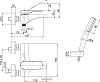 Смеситель Fima Carlo Frattini Quad F3724CR для ванны с душем