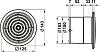 Вытяжной вентилятор Era Flow 4 C BB