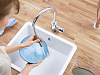 Смеситель для кухонной мойки Grohe Concetto 32663DC1 суперсталь