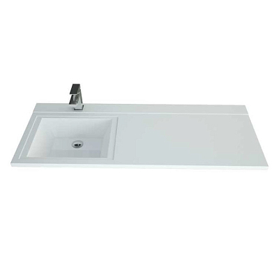 Мебельная раковина BelBagno BB1200/480-LV-MR-L белый
